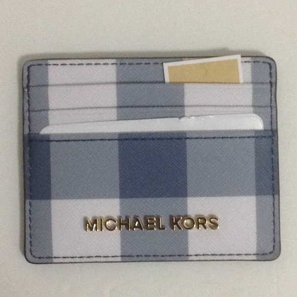 Michael Kors Accessories - Michael Kors Plaid card holder